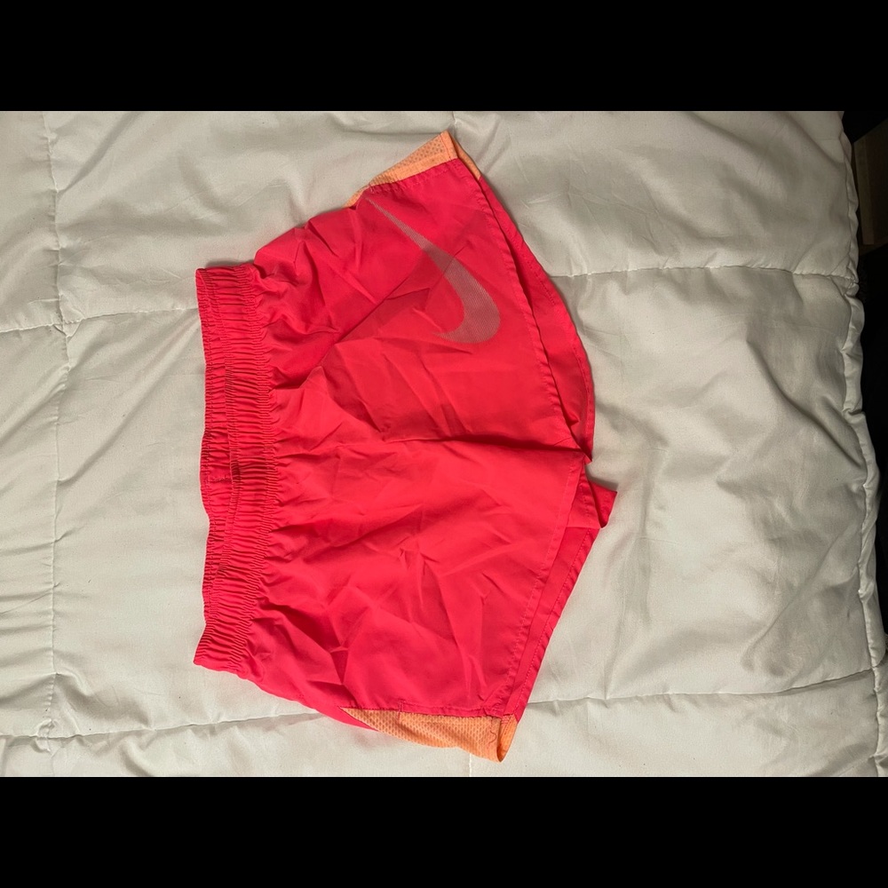 Nike hot pink shorts size S